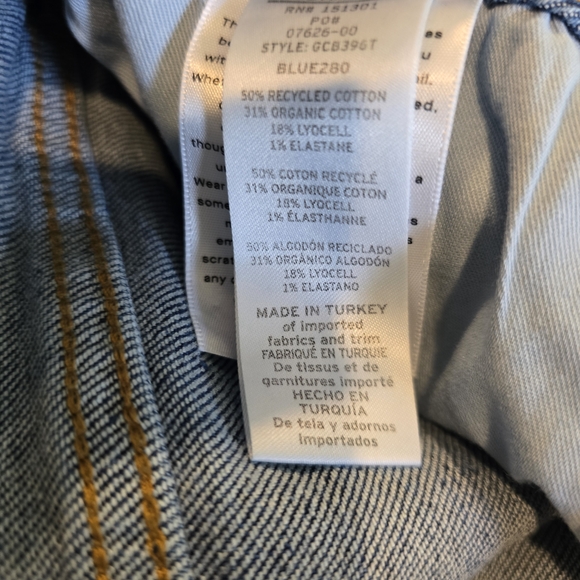 Good American Dark Blue Flare Jeans - Picture 6 of 10